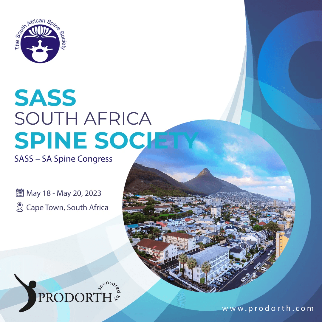 SASS – SA Spine Congress - PRODORTH SPINE