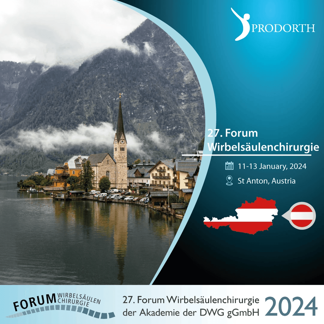 PRODORTH SPINE | 27. Forum Wirbelsäulenchirurgie 2024