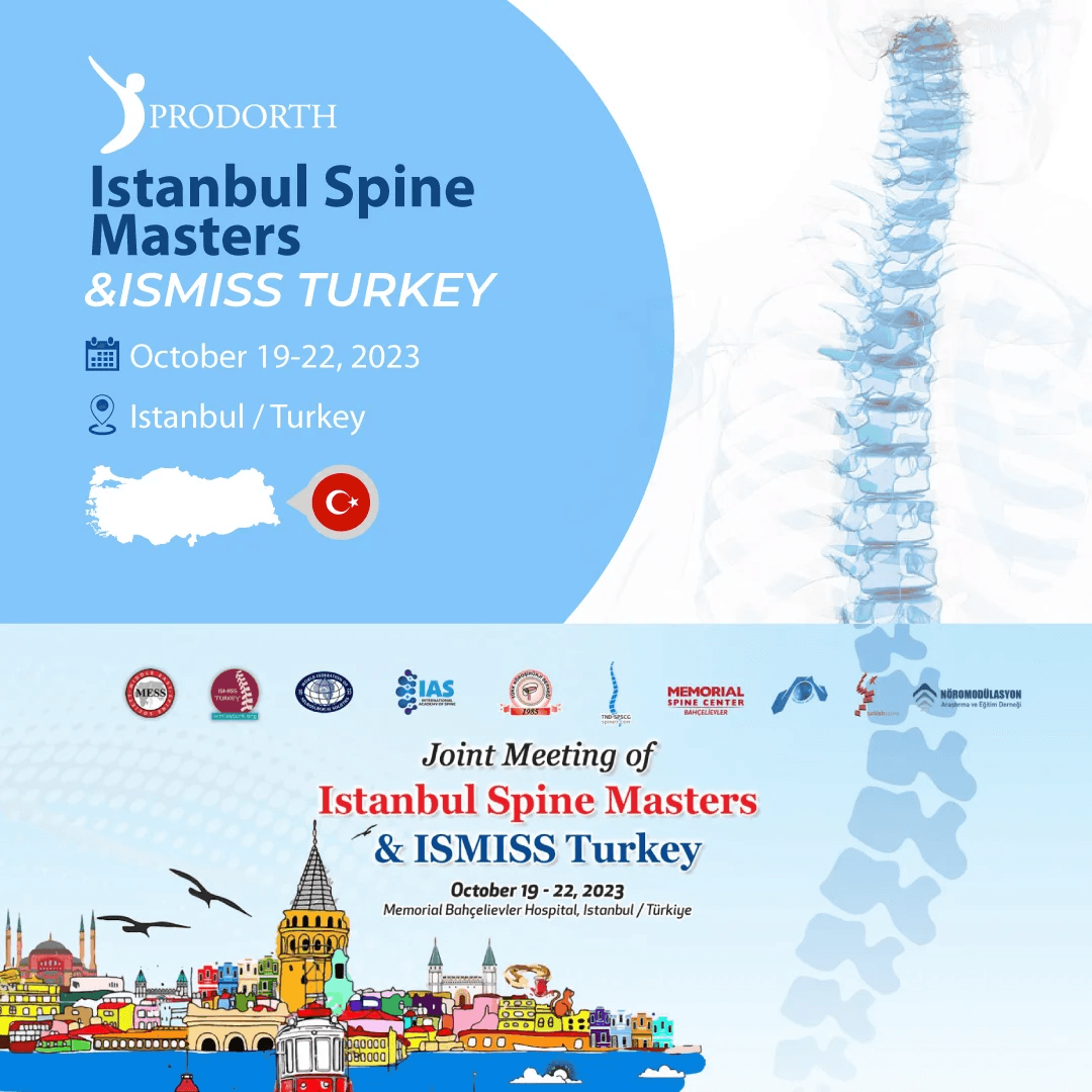 Spine Masters & ISMISS Turkey 2023 - Prodorth Spine