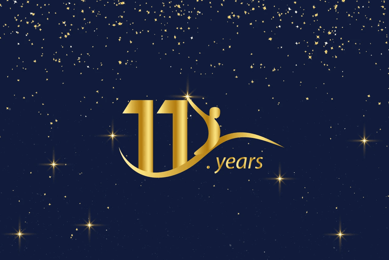 We Celebrate Our 11th Anniversary!
