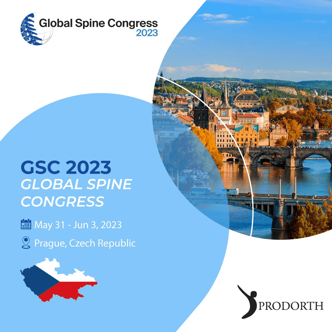 GLOBAL SPINE CONGRESS 2023 - PRODORTH SPINE